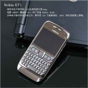 Noki/诺机亚E71支持wifi看小说备用学生工作全键盘老年机原装电池