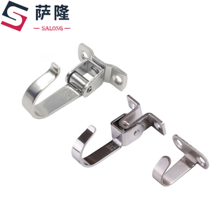 萨隆工业铝型材配件 不锈钢固定挂钩20 30 40  金属挂钩