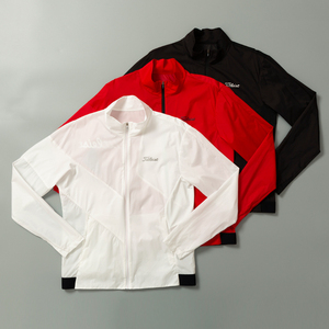 高尔夫风衣男衣服外套夹克春秋季薄款GOLF服装速干修身韩版黑白红