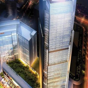 超高层5星级大酒店办公综合楼建筑结构水电暖通全套CAD施工图纸