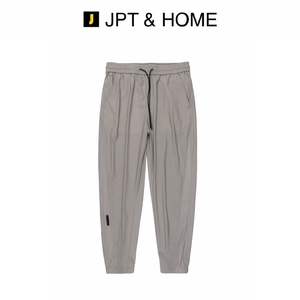 JPTHOME23夏轻尚系列男士合体版型轻薄松紧腰直筒速干休闲九分裤