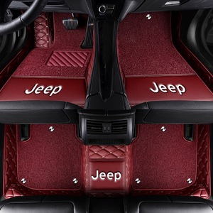 进口jeep大切诺基汽车脚垫踩专用全包围2011 2012 2013年2014老款