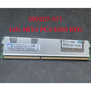 HP 500207-071 16G 4RX4 PC3-8500R 服务器内存 16G 1066 ECC REG