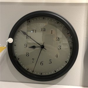 IKEA宜家 维斯康 挂钟壁钟静音石芯挂表直径30厘米大减价