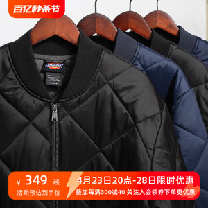 美版正品 Dickies迪克斯保暖夹克男士宽松棒球服开衫棉衣外套冬季