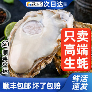 品质乳山生蚝鲜活5斤水产海鲜特大生海蛎子整箱批发10生蚝肉牡蛎