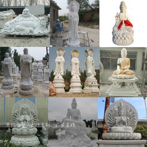 定制石雕观音大型佛像西方三圣地藏王弥勒佛十八罗汉韦陀关羽菩萨