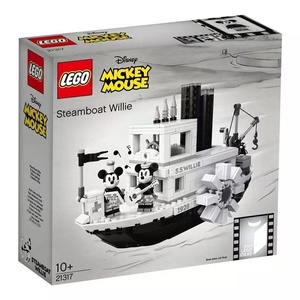 LEGO乐高21317汽船威利 迪士尼系列男女益智拼搭积木玩具收藏礼物