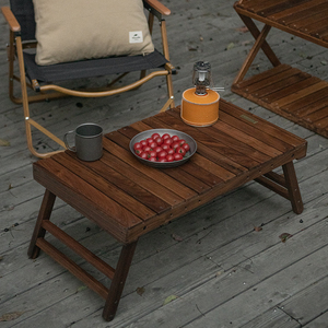 Naturehike挪客折叠小木桌长方形户外露营桌野外烧烤野餐便携桌子
