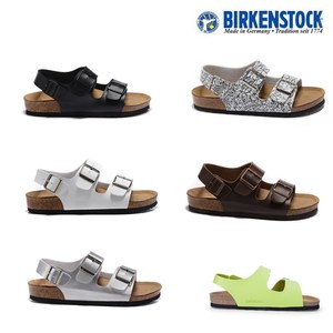 正品Birkenstock德国勃肯鞋Milano博肯男女软木真皮凉鞋