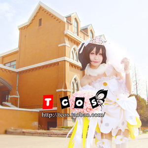 TCOS lovelive花嫁觉醒 妮可cos婚纱  矢泽妮可cosplay服装女