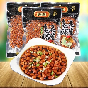 得福老醋泡花生袋装300g休闲小吃零食凉菜小酒菜饭店商用开封特产