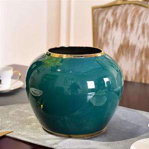墨菲 花瓶摆件客厅插花轻奢家居饰品陶瓷装饰中式美式北欧创意简
