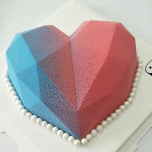 GiF CAKE【海洋之心】纪念日慕斯生日蛋糕 北京上海西安南昌嘉兴