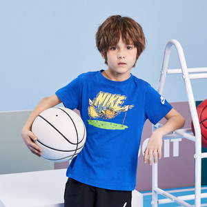 【商场同款】Nike耐克童装男小童夏季短袖T恤休闲百搭儿童短T上衣