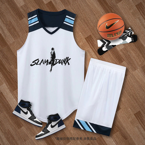 篮球服套装男宽松大学生比赛队服背心订制美式篮球球衣定制运动服