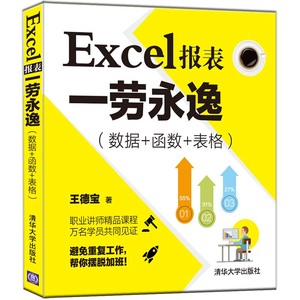 Excel报表 数据函数表格 Excel表格制作方法技巧 Excel数据采输入技巧 Excel数据透视表VBA开发教程 电脑办公应用技能图书