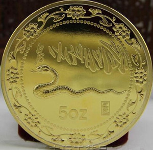 精品捡漏收藏1989年蛇年贺岁金币5盎司十二生肖纪念币包邮