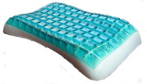 出口原单 采用进口凝胶高密度枕体加厚凝胶层 保健舒压修复凝胶枕