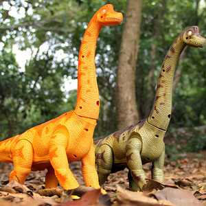 大号电动恐龙 会下蛋投影的腕龙行走恐龙蛋模型益智男孩儿童玩具
