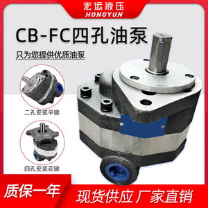 液压油泵CB-Fc10/16/20/25/32/40/50/80高压齿轮泵液压站总配件