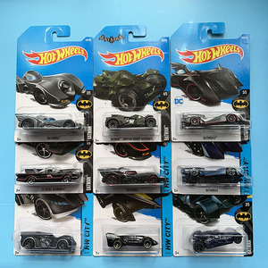 风火轮合金火辣小跑车 BATMAN 蝙蝠侠战车  玩具汽车模型