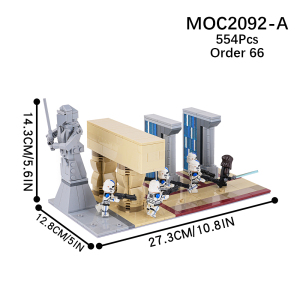 中国积木MOC星球大战系列X翼战机机甲克隆人头盔模型摆件积木礼物