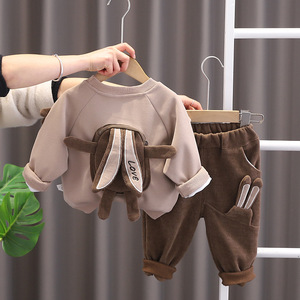 男宝宝春装1周岁五12一8八6七9十10个月婴儿春季衣服分体春秋套装