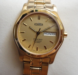 正品 值得收藏和使用的原装瑞士罗马手表男士手表ROAMER 机械手表