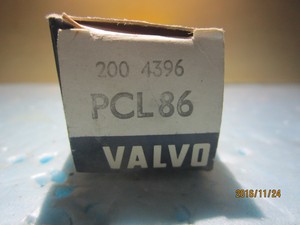 PCL86电子管 全新原盒 德国 沃尔沃 十字顶 特价