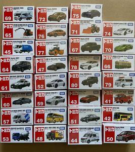 tomy多美卡tomica 红白盒合集41-80号款合金汽车模型玩具 6件包邮