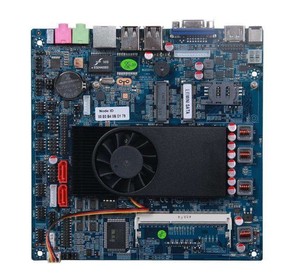 ITX-1037T-2C 2U2C 1037U工控机 POS机 下载机 广告机 17*17 超薄