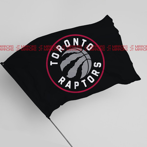 NBA多伦多猛龙篮球俱乐部青少年学生周边队旗旗子Toronto Raptors