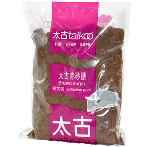 包邮taikoo太古红糖1kg 赤砂糖1000克黑糖珍珠鲜奶专用糖姜糖奶茶