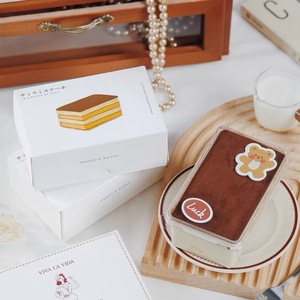日式提拉米苏包装盒子烘焙手工diy西式甜点慕斯千层豆乳蛋糕打包