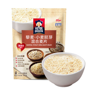 桂格藜麦燕麦片400g*1袋即食混合燕麦谷物代餐早餐营养