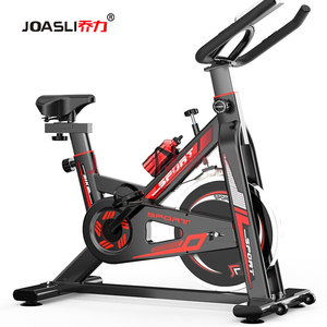 JOASLI乔力706动感单车 减震家用脚踏自行车室内运动健身车黑红色