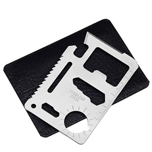 户外野营钱包多功能刀卡不锈钢工具卡片刀随身便携卡刀