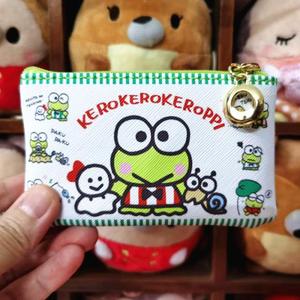 现货新款日本可爱卡通动漫周边大眼青蛙收纳硬币袋零钱包