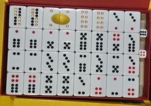 温州牌九金龙牌九东宝牌九 大点小点斜点红黑点 32张30型号