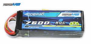 V2新款 Cobra 4S 7600 80C锂电池 大X 1:6短卡 大R 1：8越野