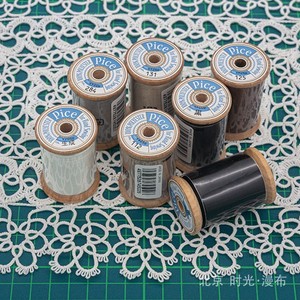 日本富士克 木轴手缝线 大木轴线 贴布线  拼接拼布线  7色 500m