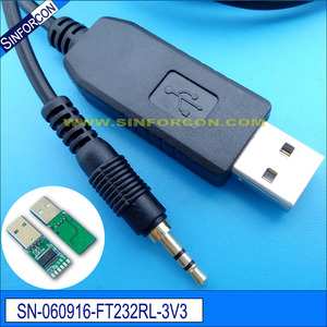 USB转音频头UART线 USB转3.5 2.5耳机孔串口线血脂仪血糖仪数据线