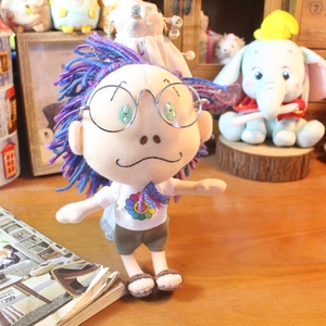 正版 村上隆限定小老头人形玩偶公仔挂件 Murakami本尊玩偶玩具
