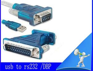 USB转串口DB9公线 /加25针双串口线USB-RS232 /九针340串口数据线