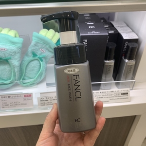 日本专柜FANCL无添加男士保湿洗面奶洁面泡沫可作剃须泡180ml