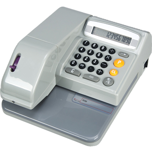 英文支票打印机小型香港马来新加坡多国打字机商用自动金额支票机