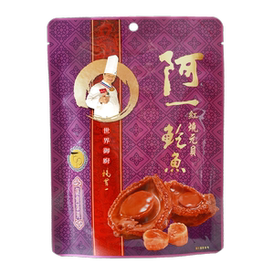 阿一鲍鱼 -  红烧元贝鲍鱼(4只袋装) 佐以北海道乾元贝肴制鲍鱼汁