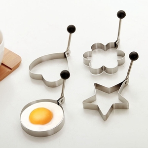 卡通煎蛋圈加厚不锈钢煎鸡蛋煎饼工具荷包蛋磨具爱心早餐DIY模具