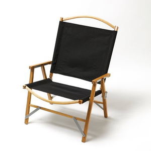 代购Kermit标淮版高椅背白橡木椅子折叠椅露营椅